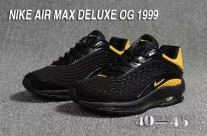 nike air max og deluxe 2018 running chaussures gold black